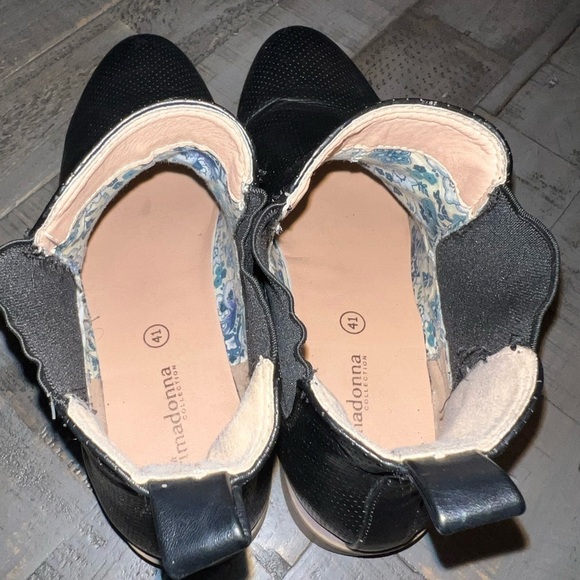 primadonna Collection Black Ankle Boots Size 41 (US 10) - Picture 5 of 6
